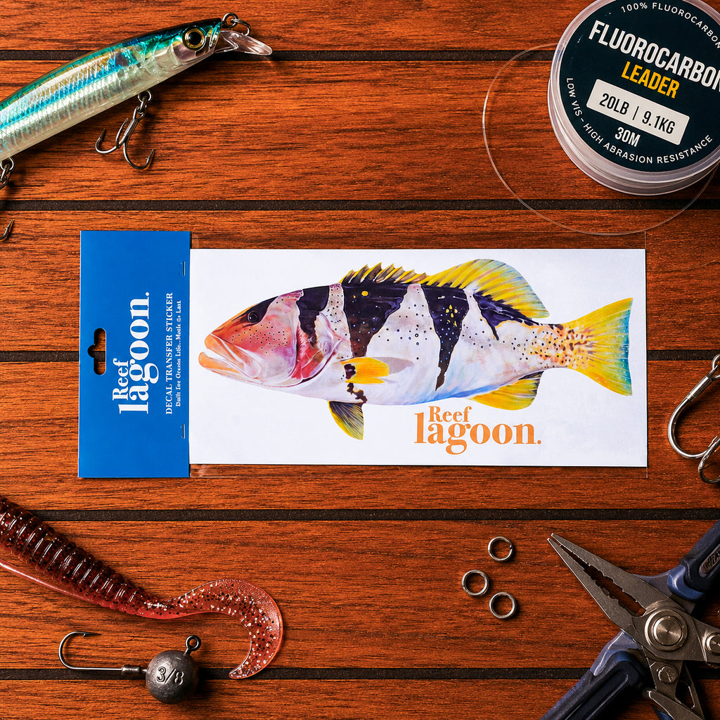 FISH DECAL TRANSFER STICKERS