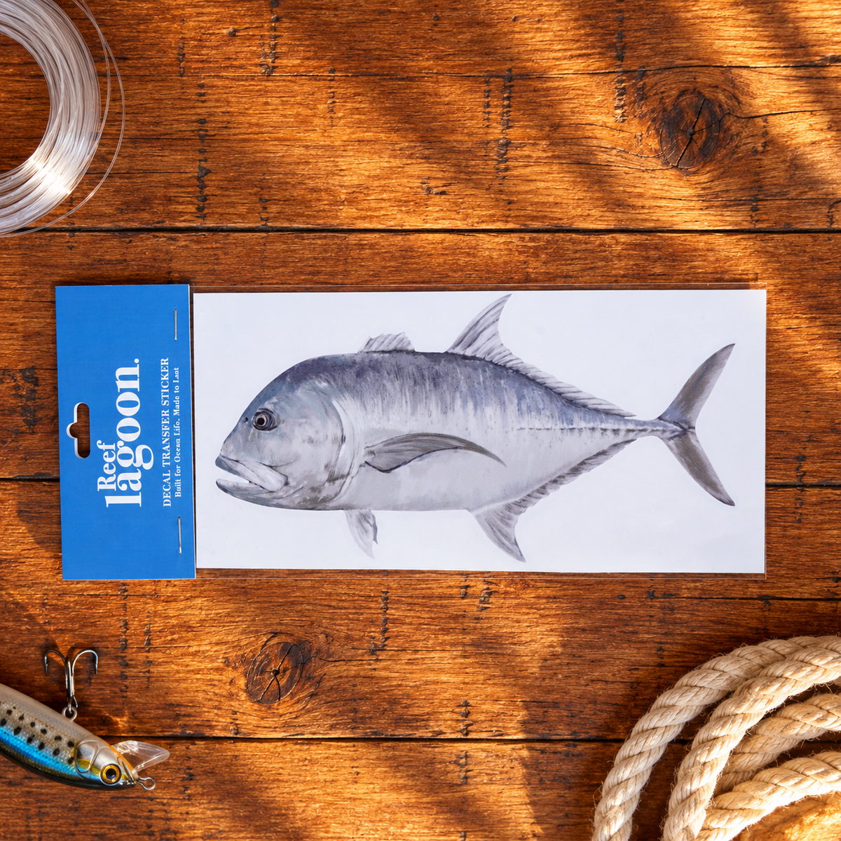 FISH DECAL TRANSFER STICKERS