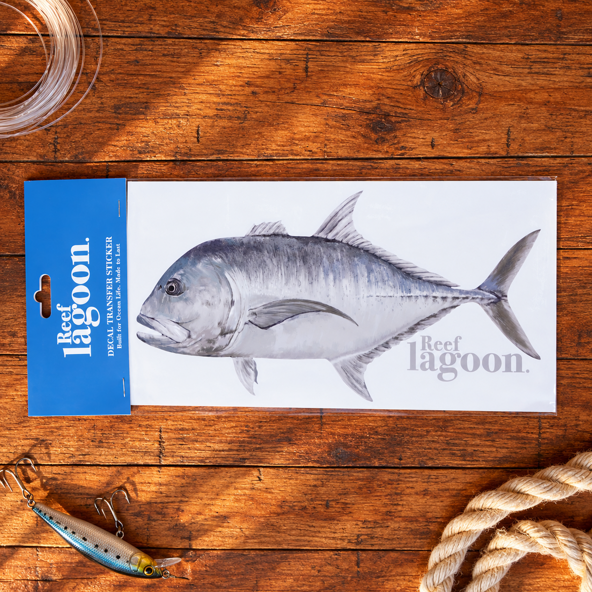 FISH DECAL TRANSFER STICKERS